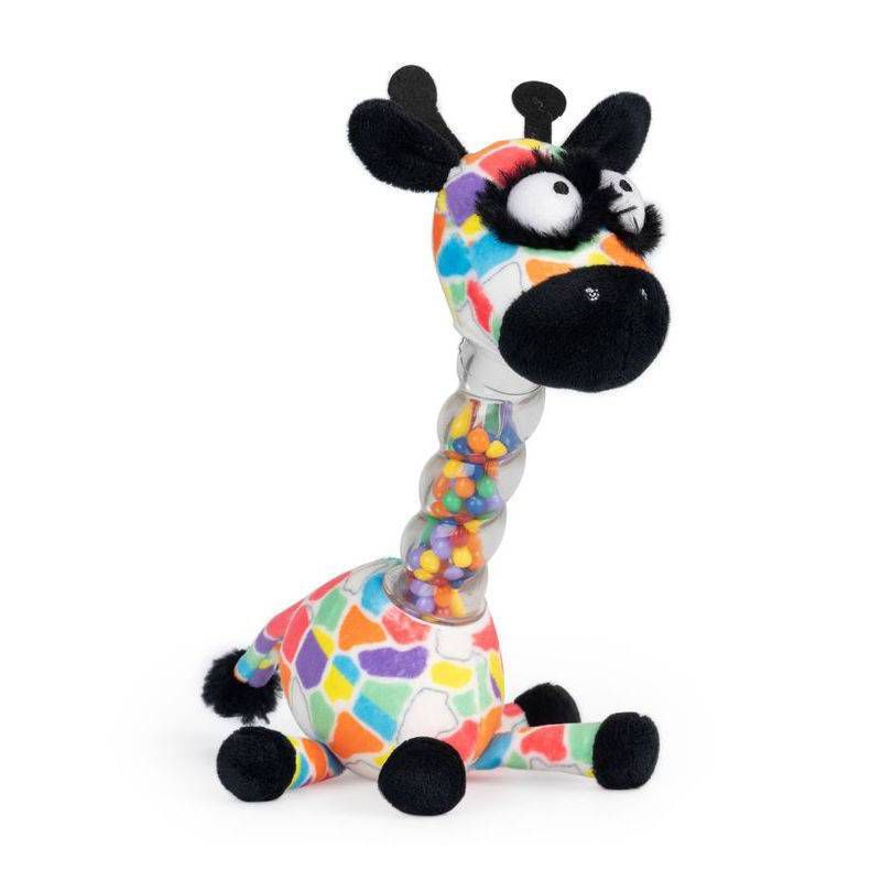 Inklings Jaffy the Fringed Footed Giraffe Baby Rattle and Shaker Plush Toy, 3 of 9