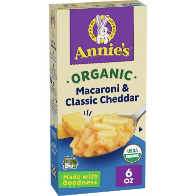 Annie's Organic Classic Cheddar Mac and Cheese - 6oz