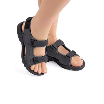 Collections Etc Adjustable Sporty Sandals