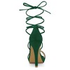 Allegra K Women's Platform Stiletto Heels Lace Up Sandals - 3 of 4