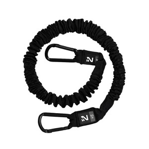 Iron Neck Dynamic Training Bands with Max Resistance | Train, Workout, or Rehab Training Band | Stretches from 3 to 9 ft | Cloth-Wrapped - 1 of 4