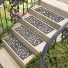 Collections Etc Butterfly Stair Traction Treads - Set of 4 29.5" x 9.5" - 2 of 2