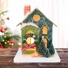 Cody Foster 7.0 Inch Petite Green House Christmas Putz House , Christmas Decor Putz Christmas (1PC) - 2 of 4