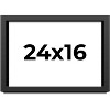 PosterPalooza | Shadow Box 1.5" Depth Black Picture Frame - UV Acrylic, Backing Board, Hanging Hardware - 2 of 4