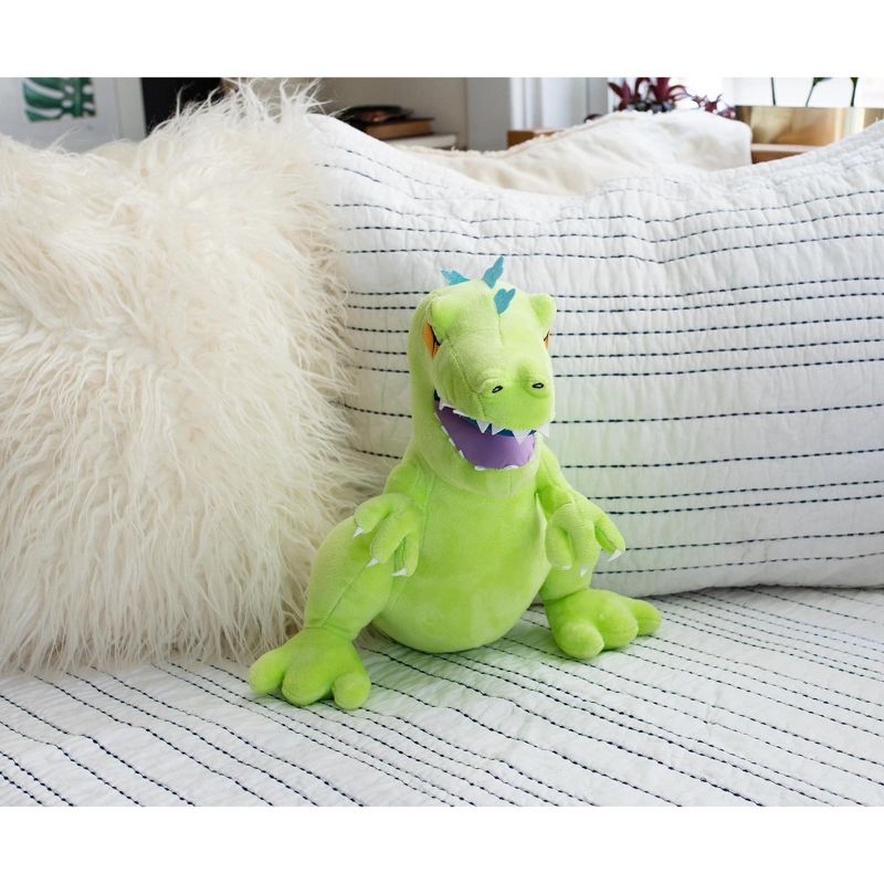 Golden Bell Studios Nickelodeon Rugrats 15-Inch Character Plush Toy | Reptar, 4 of 8