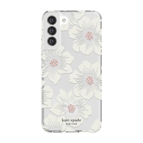 Kate Spade New York Samsung Galaxy S22+ Protective Hardshell Case -  Hollyhock Floral With Stones : Target