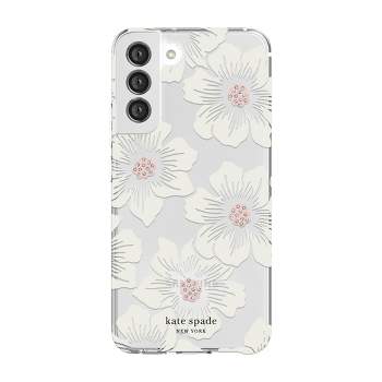 Kate Spade New York Samsung Galaxy S21 Ultra Defensive Hardshell Case -  Hollyhock Floral
