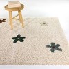 Balta Rugs Floral Plush Shag Area Rug Cream - 2 of 4