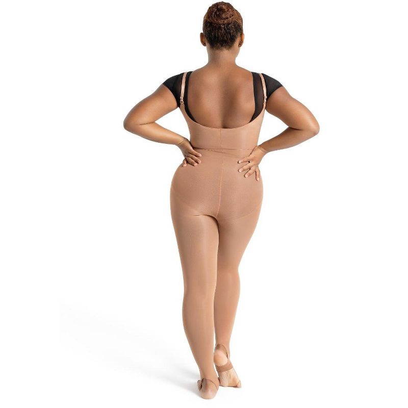 Capezio Women's Ultra Soft Stirrup Body Tight, 3 of 4