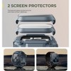 Dexnor for Apple Watch Series 9/8/7 [45mm] Band with Case, Series SE2/SE/6/5/4 [44mm] Band, [Built-in 2 Sets Tempered Glass Screen Protector] - 3 of 3