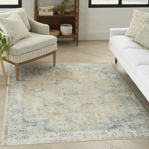 Machine Washable Bohemian 5'3" x 7' Area Rug - 1 of 4