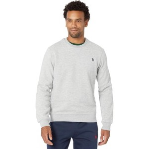 U.S. Polo Assn. Men's Long Sleeve Popover Crew Neck Fleece Sweatshirt - 1 of 3