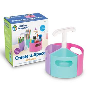 Learning Resources Create-A-Space Mini-Center - Pastel