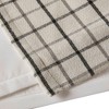 Kumasinova Thermal Insulated Curtain Panel,Plaid Window Curtain Panel with Fleece Lining,Rod Pocket,Back Tab,Curtains for Living Room - 4 of 4