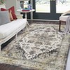 Machine Washable Area Rug Non Slip Non Shedding Rug Boho Vintage Low Pile Carpet Foldable Stain Resistant Rugs for Bedroom Living Room - 4 of 4