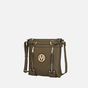 MKF Collection Lilian Vegan Leather Women’s Crossbody Purse Functional by Mia K - 1 of 4