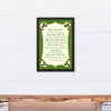 Creative Products Bordered Irish Blessing 13.73 x 19.73 Black Framed Canvas - 4 of 4