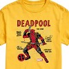 Men's - Marvel - Deadpool Blueprint Short Sleeve Graphic T-Shirt - 2 of 4