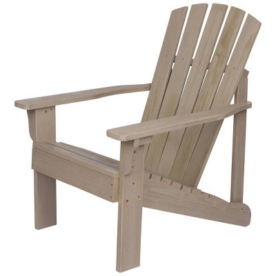 Vineyard Cedarwood Adirondack Chair - Taupe Gray - Shine Company Inc.