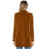 Women’s Classic Velvet Tailored Blazer – Soft Lapel Collar Casual Long Sleeve Jacket - 3 of 4