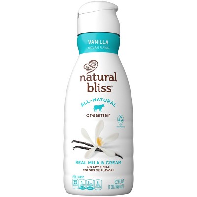 Coffee mate Natural Bliss Vanilla Coffee Creamer - 1qt