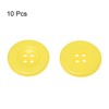 Unique Bargains Resin Snap Fastener Round Flat 4-Hole Sewing Buttons 10 Pcs - 3 of 4