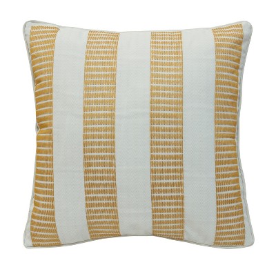 Outdoor Decor by Commonwealth Stripe Printed Outdoor Pillow Cover 18" x 18" Multi (Cover Only)