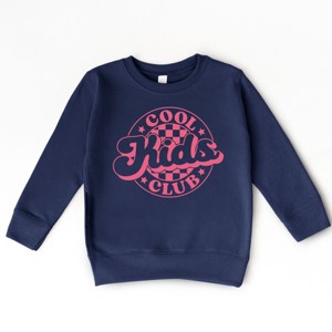 The Juniper Shop Cool Kids Club Checkered Toddler Sweatshirt - 1 of 4