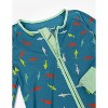 Leveret Kids Footed Bamboo Christmas Pajamas - 3 of 4