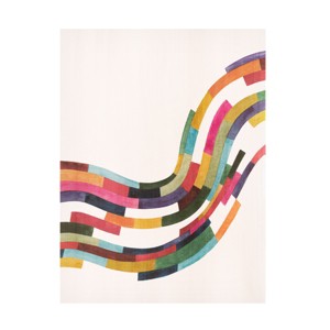 Grace Popp  'Rainbow Brick Road II' Canvas Art - 1 of 4