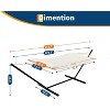 Double Hammock with Stand – 2 Person 350lbs Capacity, Portable Steel Frame & Comfort Pad for Indoor/Outdoor Use (Quick Assembly) - 4 of 4