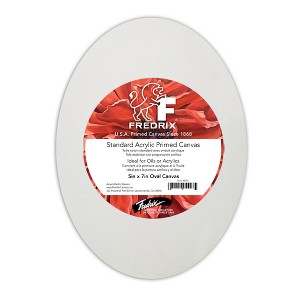 Fredrix Oval Stretched Canvas - 1 of 1