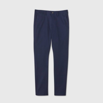 navy skinny fit chinos