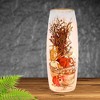 Stony Creek 12.0 Inch Quail Chickadees Lg Prelit Vase Autumn Fall Novelty Sculpture Lights - 2 of 4