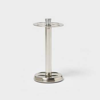 Brushed Stainless Steel Toothbrush Holder - Threshold™