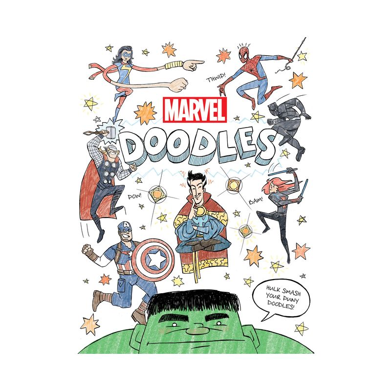 Marvel Doodles (Paperback) (Kurt Hartman & Tomas Palacios), 1 of 2