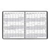 Monthly Planner, 11 x 9, Navy Cover, 15-Month: Jan 2025 to Mar 2026 - 4 of 4