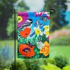 Birds and Flowers Suede Garden Flag - 2 of 2
