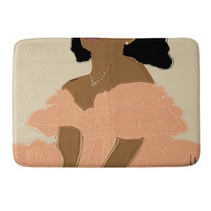 Gushin Over You Bath Rug Pink - Deny Designs - 1 of 3