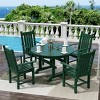 WestinTrends 5 Piece Outdoor Patio Dining Set Outdoor Round Table and Armchair Set - 2 of 2