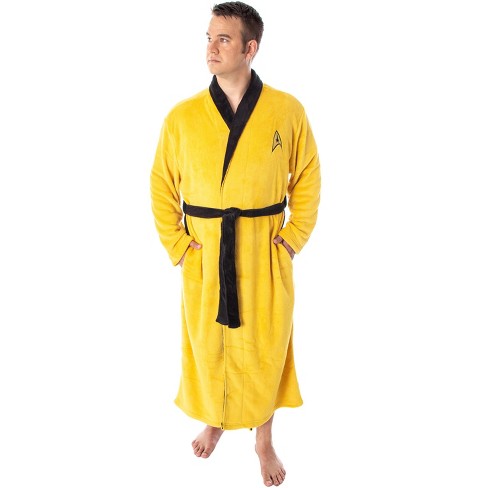 Fleece Star Long Dressing Gown