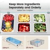 Mojgar Refrigerated Condiment Station 40", Countertop Refrigerated Sandwich Pre Station - 2 of 4
