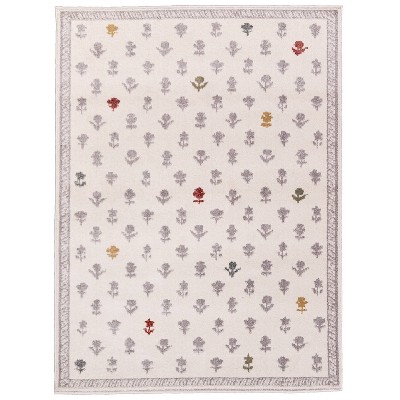 Orian Playroom Planter Light Gray Rug