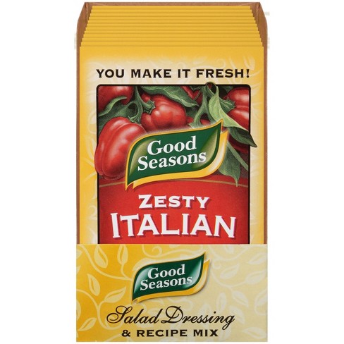 Good Seasons Zesty Italian Dressing And Recipe Mix 6oz Target