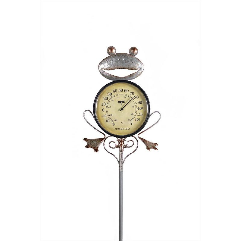 Poolmaster Outdoor Thermometer Garden Stake - Frog, 1 of 3