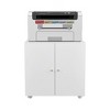 Vynxaria Home Office Printer Stand - Multifunctional Utility Storage Cabinets with Wheels and Adjustable Shelves - 2 of 4