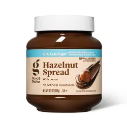 Reduced Sugar Chocolate Hazelnut Spread - 13oz - Good & Gather™