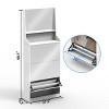 ZHUTA Shoe Cabinet flip, with Small Mirror Edge Gap, Mirror Shoe Cabinet storage, 3 Flip Drawers, for Entryway Bathroom Bedroom - 3 of 4