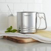Cuisinart 4 Cup Stainless Steel Flour Sifter: Baking Sifter, Flour Strainer, Dishwasher-Safe, Light Silver - 2 of 3