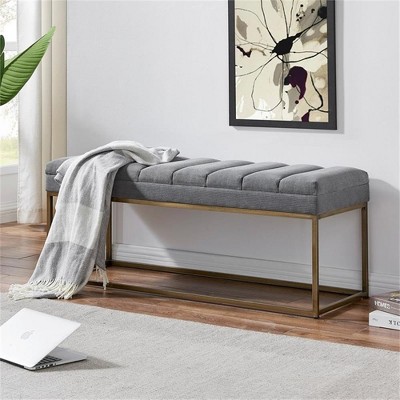 New Pacific Direct Darius KD Fabric Bench
